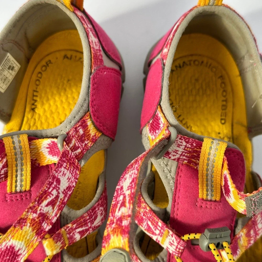 Keen Seacamp II CNX Pink Tie Dye Hybrid Water Sandals US Size 5 US‎
